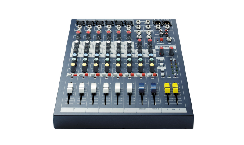 EPM6 Soundcraft PA Mengtafel