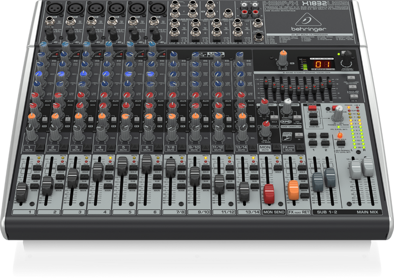 Xenyx X1832USB Behringer Analoge Mengtafel met Effecten