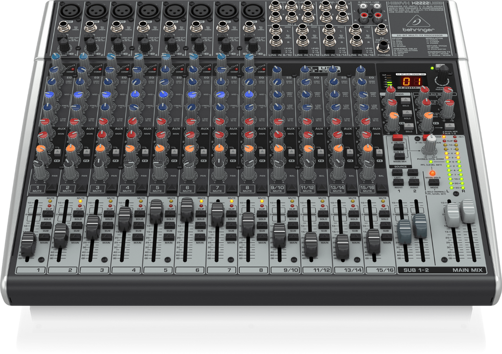 Xenyx X2222USB Behringer Analoge Mengtafel met Effecten
