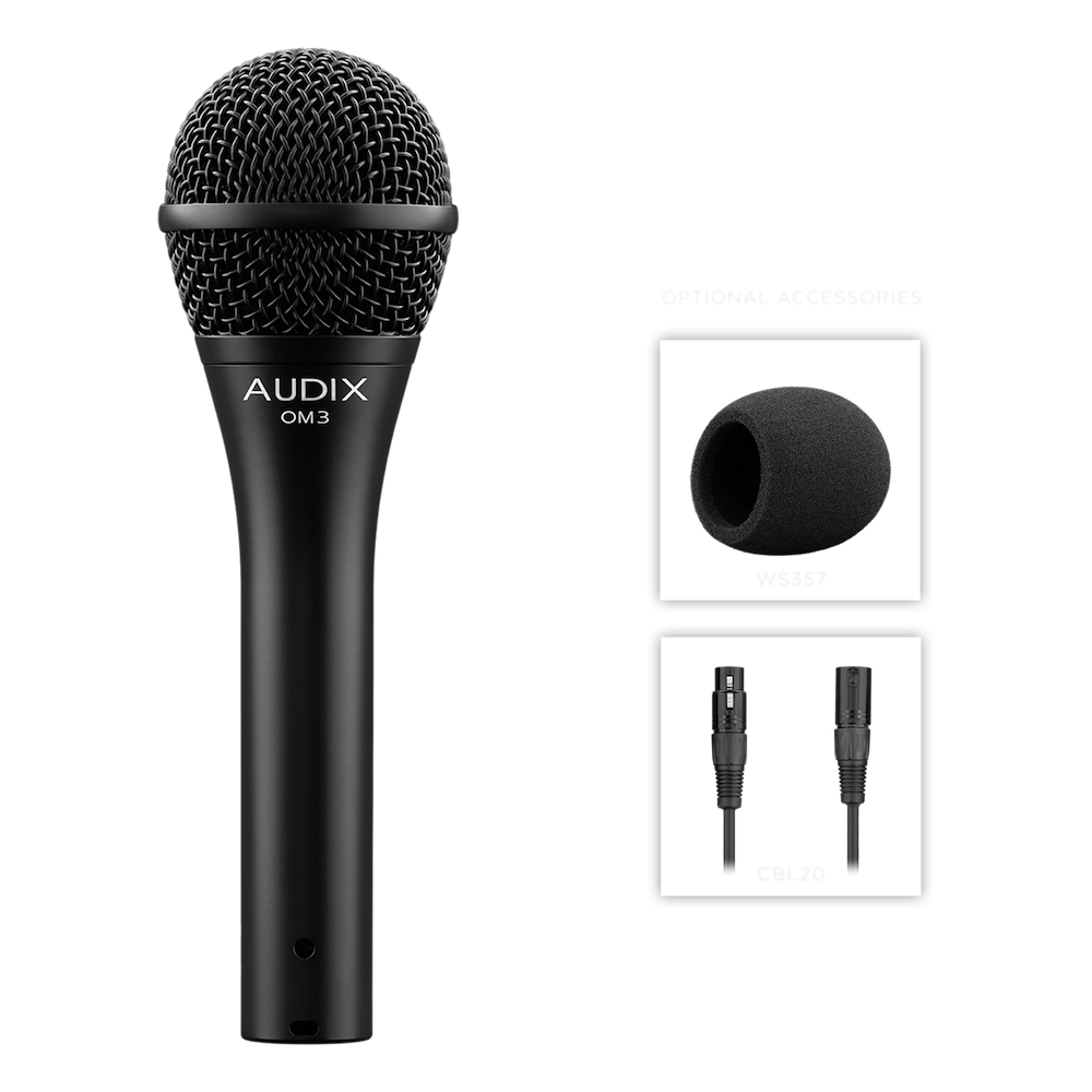 AX OM3 Audix Dynamische Microfoon