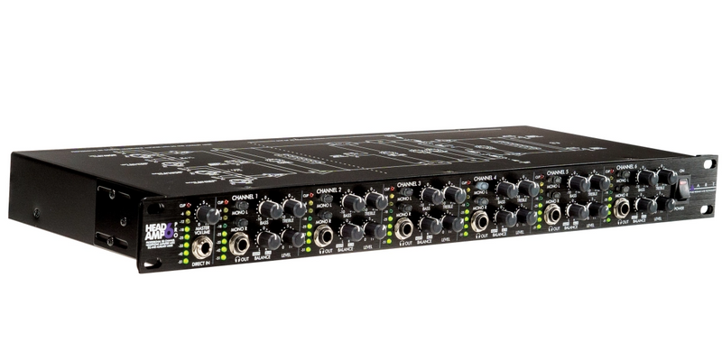HeadAmp 6 Pro ART 6-kanaals Hoofdtelefoonversterker