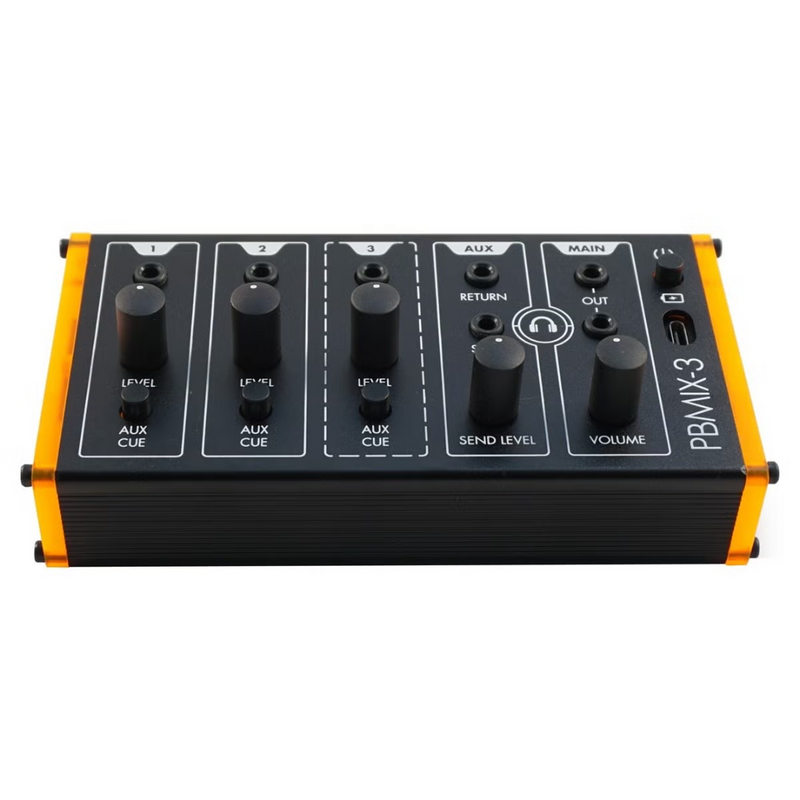 PBMIX-3 Patchblocks 3-kanaals Mixer op Batterij (B-stock)