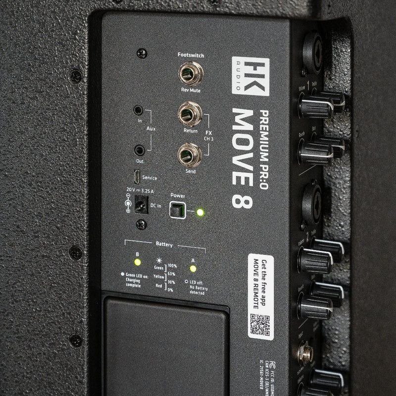 Move 8 Premium Pr:o Hk Audio Mobiele Batterij Luidspreker