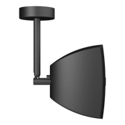 ATEO2SD/B Audac Compacte Opbouwluidspreker 16 Ohm met Plafondbeugel (Zwart)