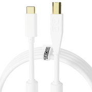 Chroma Cable DJ Techtools USB-C naar USB-B Kabel 1.5m (Wit)