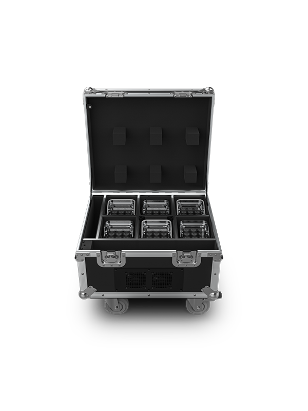 WELL FIT X Chauvet Pro Set 6x Well Fit Par (Zilver)