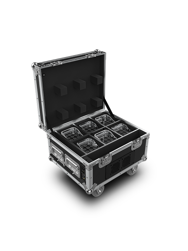 WELL FIT X Chauvet Pro Set 6x Well Fit Par (Zilver)