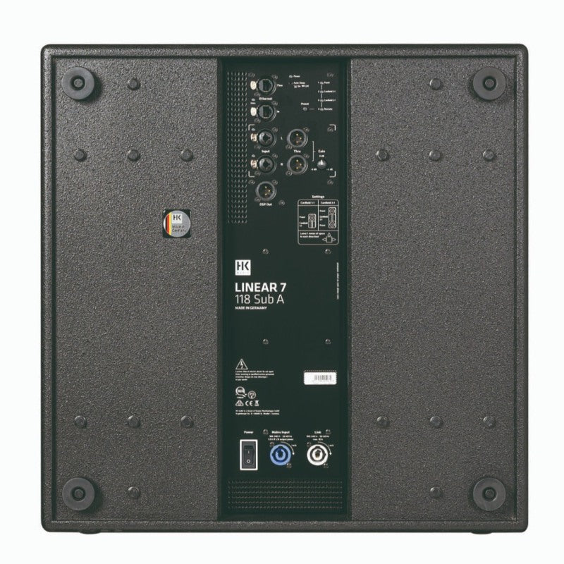 Linear 7 118FA HK Audio Actieve Subwoofer (B-stock Toonzaal)