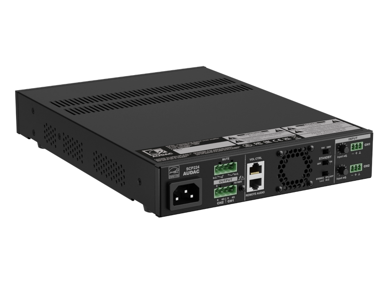 SCP224 Audac Compacte Versterker