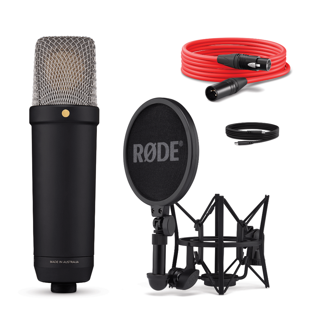 NT1 5th Generation Røde Condensatormicrofoon (Zwart)