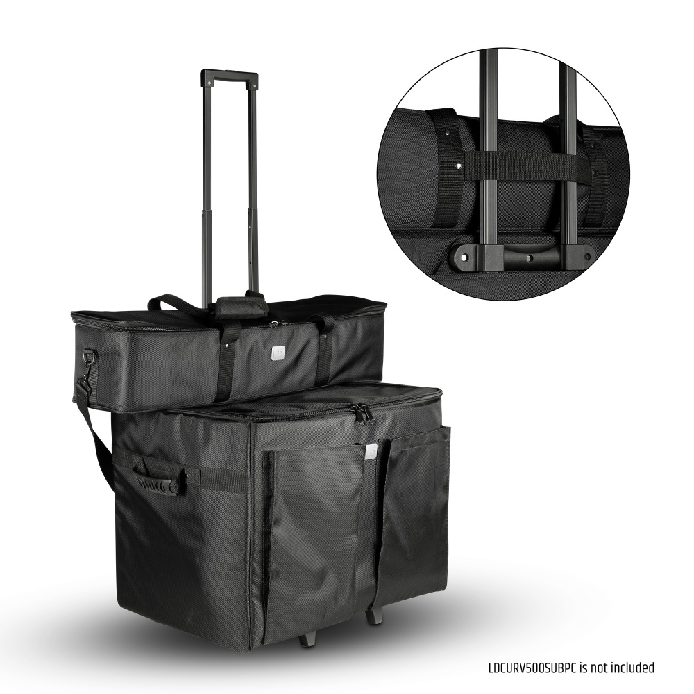 Curv 500 Sat Bag LD Systems Draagtas voor 4x Curv 500 Satellieten