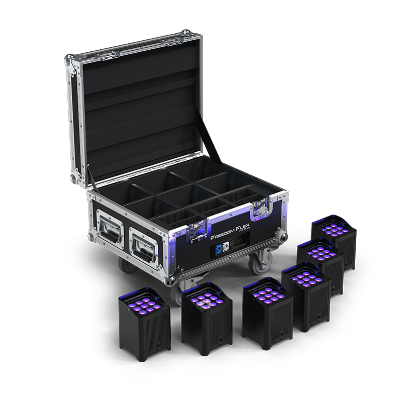 Freedom Flex H9 IP X6 Chauvet DJ Set 6x Freedom Par