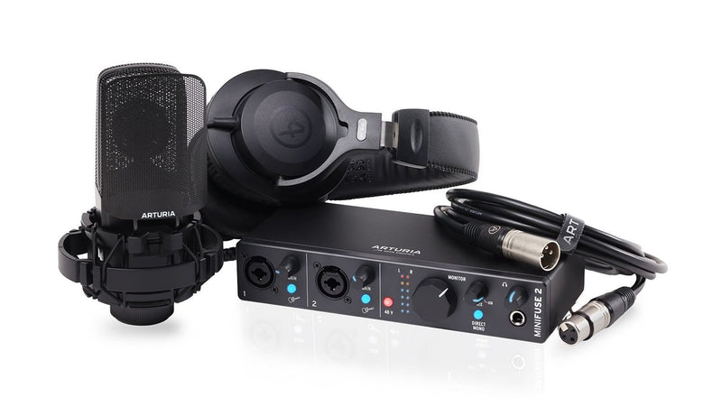 MiniFuse Recording Pack Arturia (Zwart)