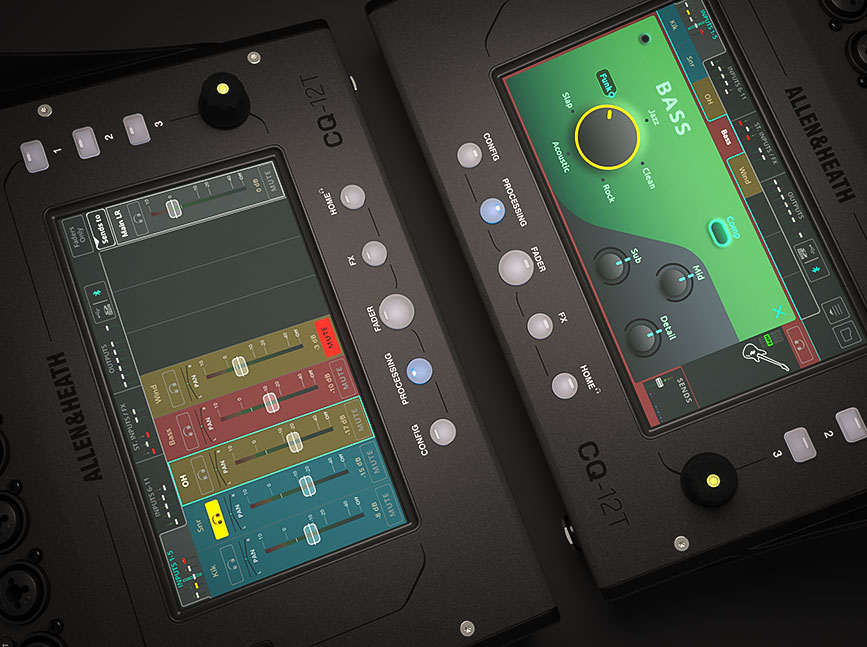 CQ-12T Allen &amp; Heath Digitale Mixer