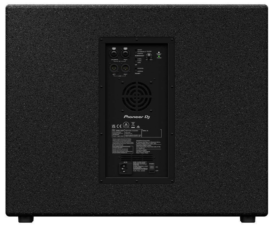 XPRS1182ST Pioneer DJ actieve subwoofer