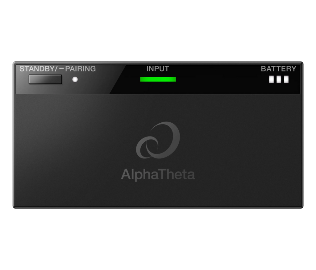 HDJ-F10-TX AlphaTheta Draadloze DJ-Hoofdtelefoon (incl. transmitter)