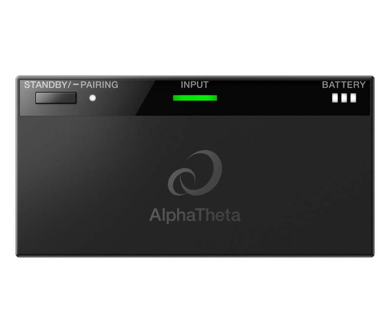HDJ-F10-TX AlphaTheta Draadloze DJ-Hoofdtelefoon (incl. transmitter)