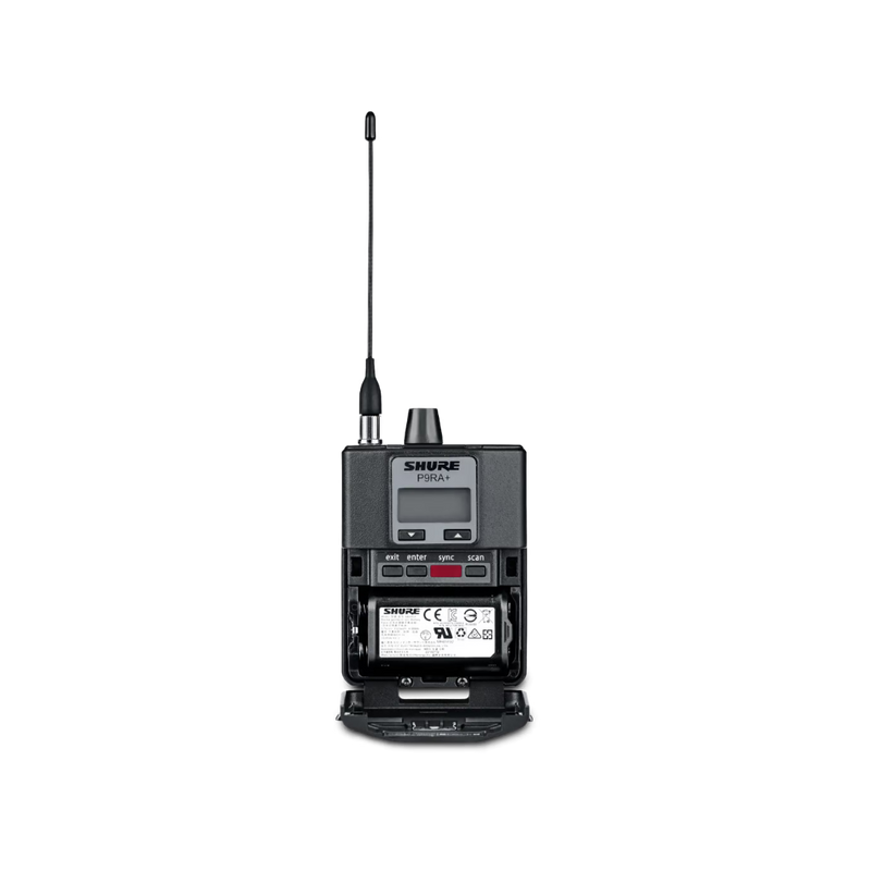 P9RA+ Shure In-Ear Bodypack Ontvanger PSM900 (G7E 506-542Mhz)