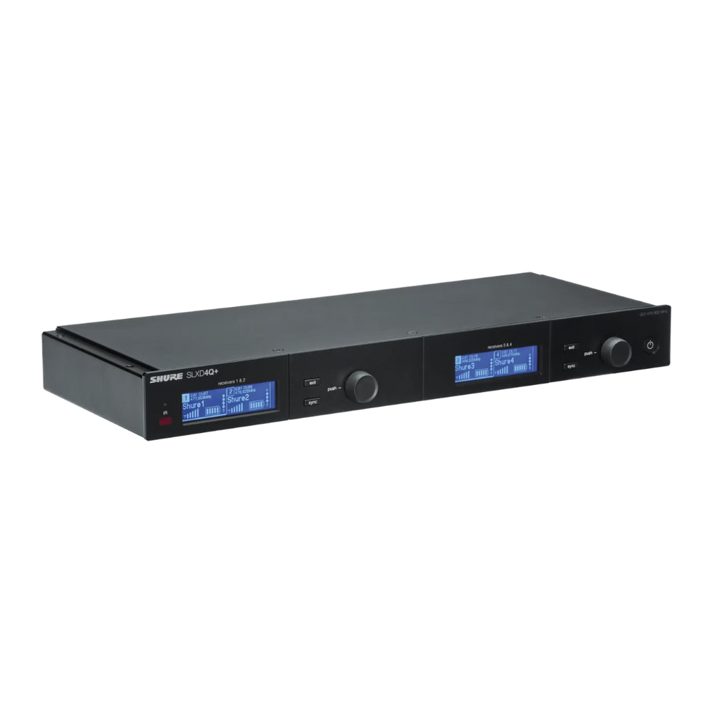 SLXD4Q+ Shure 4-Kanaals Ontvanger G65 (470-606 Mhz)
