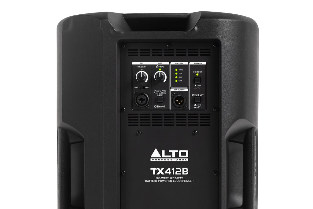 TX412B Alto Actieve Luidspreker 12-inch op Batterij met Bluetooth