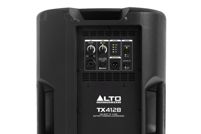 TX412B Alto Actieve Luidspreker 12-inch op Batterij met Bluetooth
