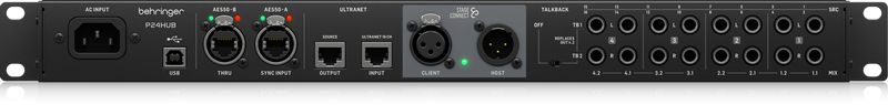 P24HUB Beheringer Hub voor Persoonlijke Monitormixers