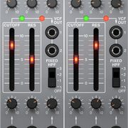 121 DUAL VCF Behringer Module voor Eurorack
