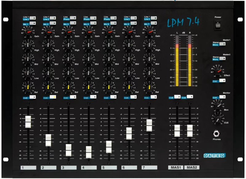LPM-7.4 Dateq DJ Mixer