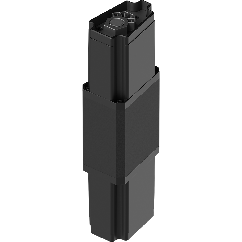 EVOLVE 70 &amp; 90 Short Pole Electro-Voice Connector voor Top en Sub (Zwart)