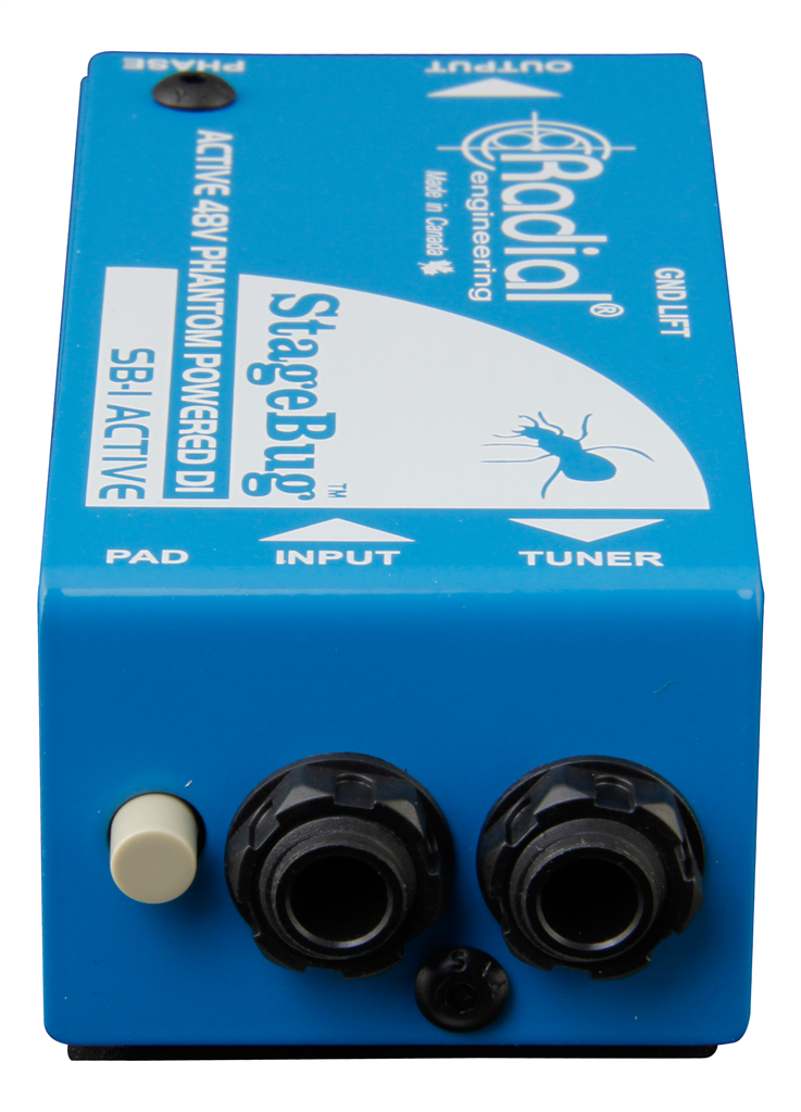 Stagebug SB-1 Radial Actieve DI Box voor Akoestische Gitaar