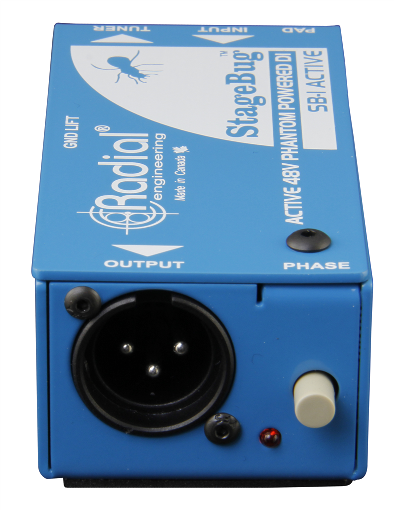 Stagebug SB-1 Radial Actieve DI Box voor Akoestische Gitaar
