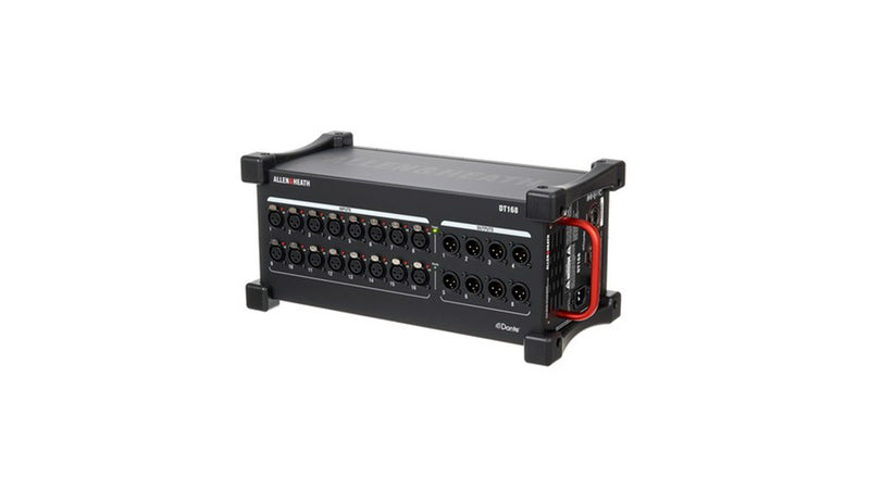 DT168 Allen &amp; Heath 16in / 8uit Dante-interface stagebox