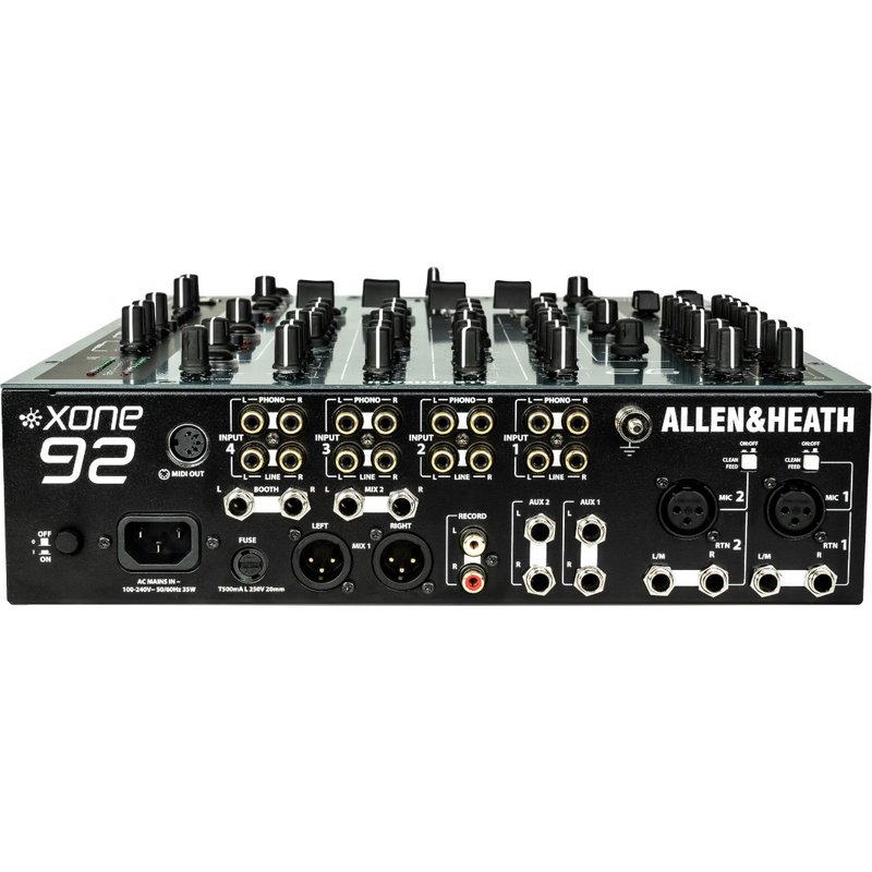 XONE:92 MK2 Allen&amp;Heath DJ Mengtafel