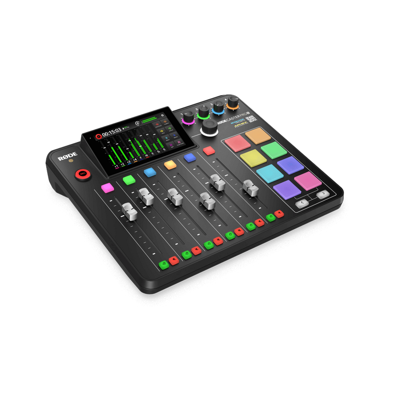 Rodecaster Pro II Røde Audio Podcast mixing interface