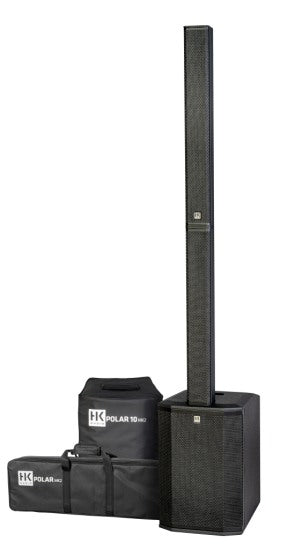 POLAR 10 MK2 HK Audio Kolomluidspreker incl Cover (Zwart)
