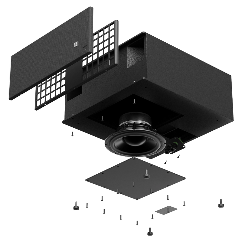 ARCHI10X/OB Audac 10" Subwoofer (Zwart)