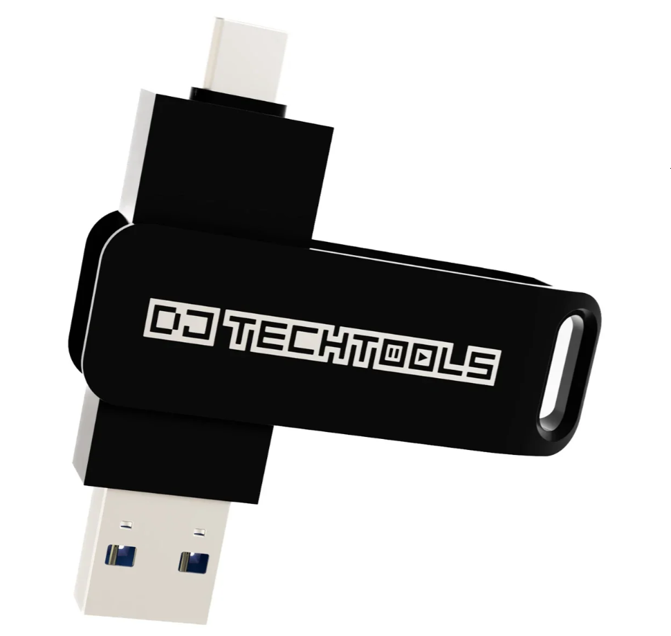 Chroma USB Drive for DJS DJ TechTools 128GB (Zwart)