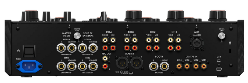 Euphonia AlphaTheta 4-kanaals Mixer
