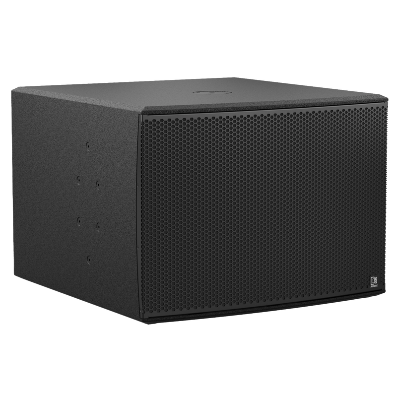 BASSO118/B Audac 18" Subwoofer (Zwart)