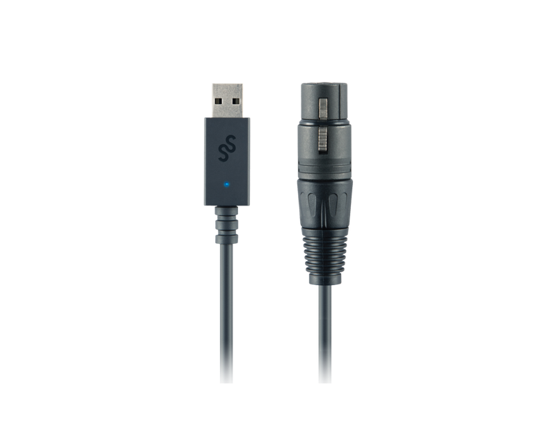 Micro DMX-Interface SoundSwitch Compacte USB-naar-DMX-Interface
