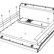 QU-5-RK19 Allen &amp; Heath Rackmount Kit voor QU-5/QU-5D