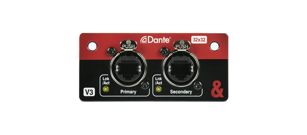 M-SQ-DANT32 Allen &amp; Heath 32x32 Dante-kaart