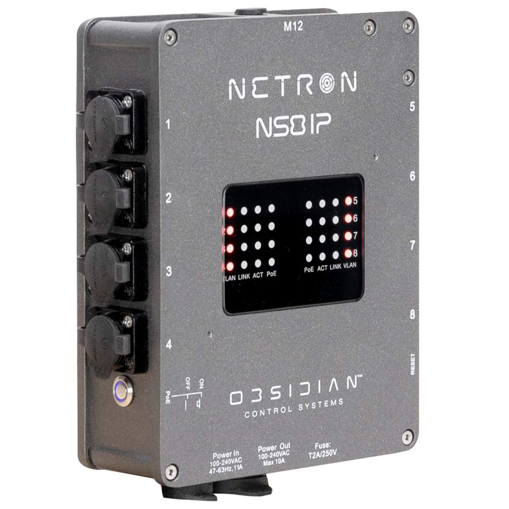 Netron NS8 IP Obsidian Outdoor Netwerkswitch