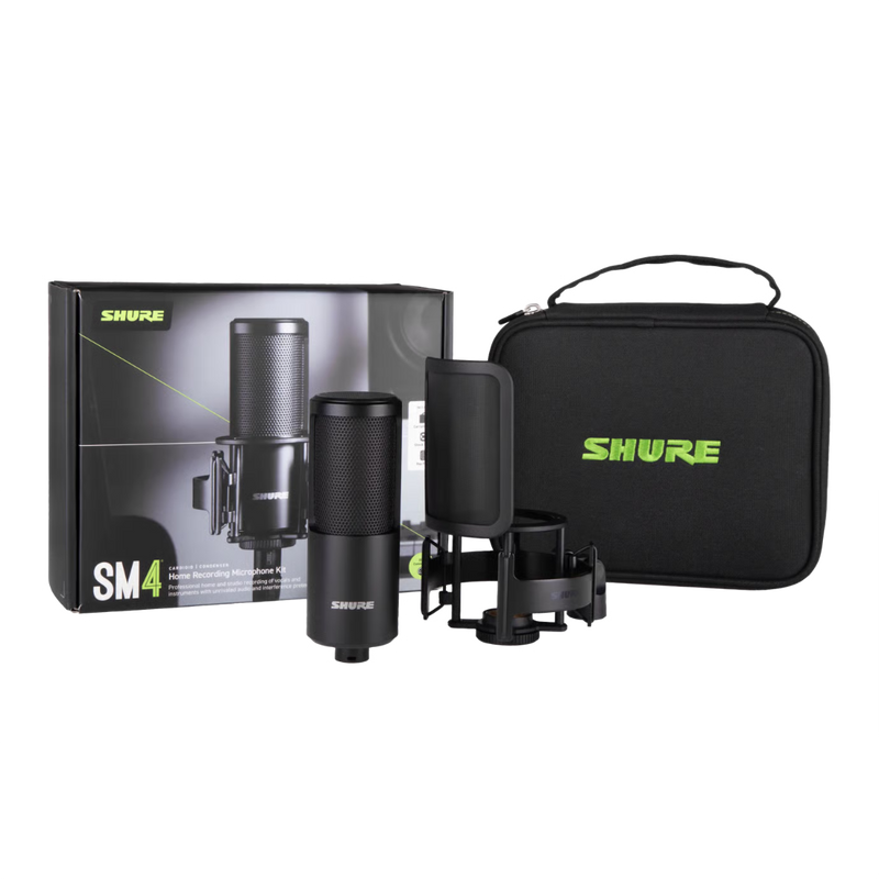 SM4-K-KIT Shure Microfoon voor Thuisopnames