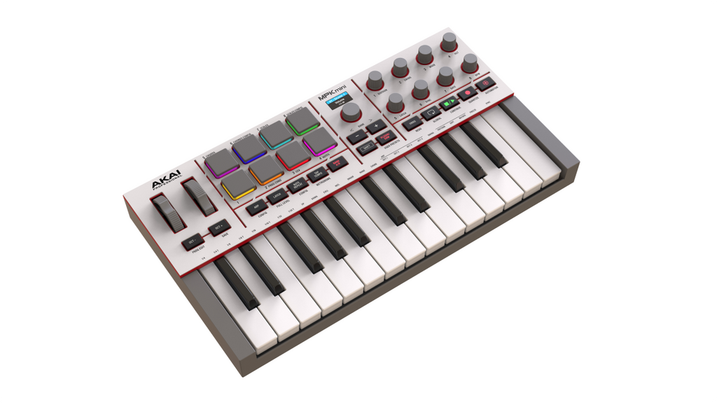 MPK Mini IV AKAI Midi-keyboard (Wit)
