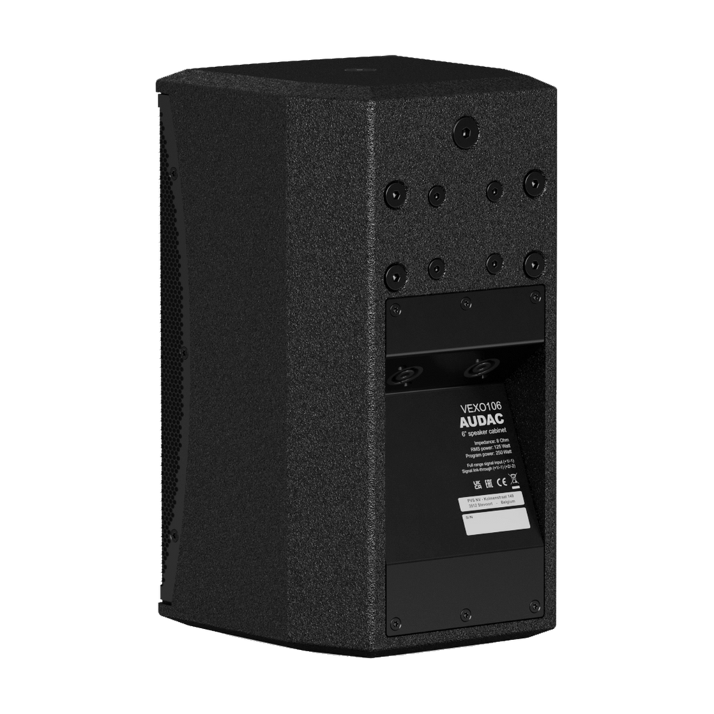 VEXO106/B Audac Opbouwluidspreker (Zwart)