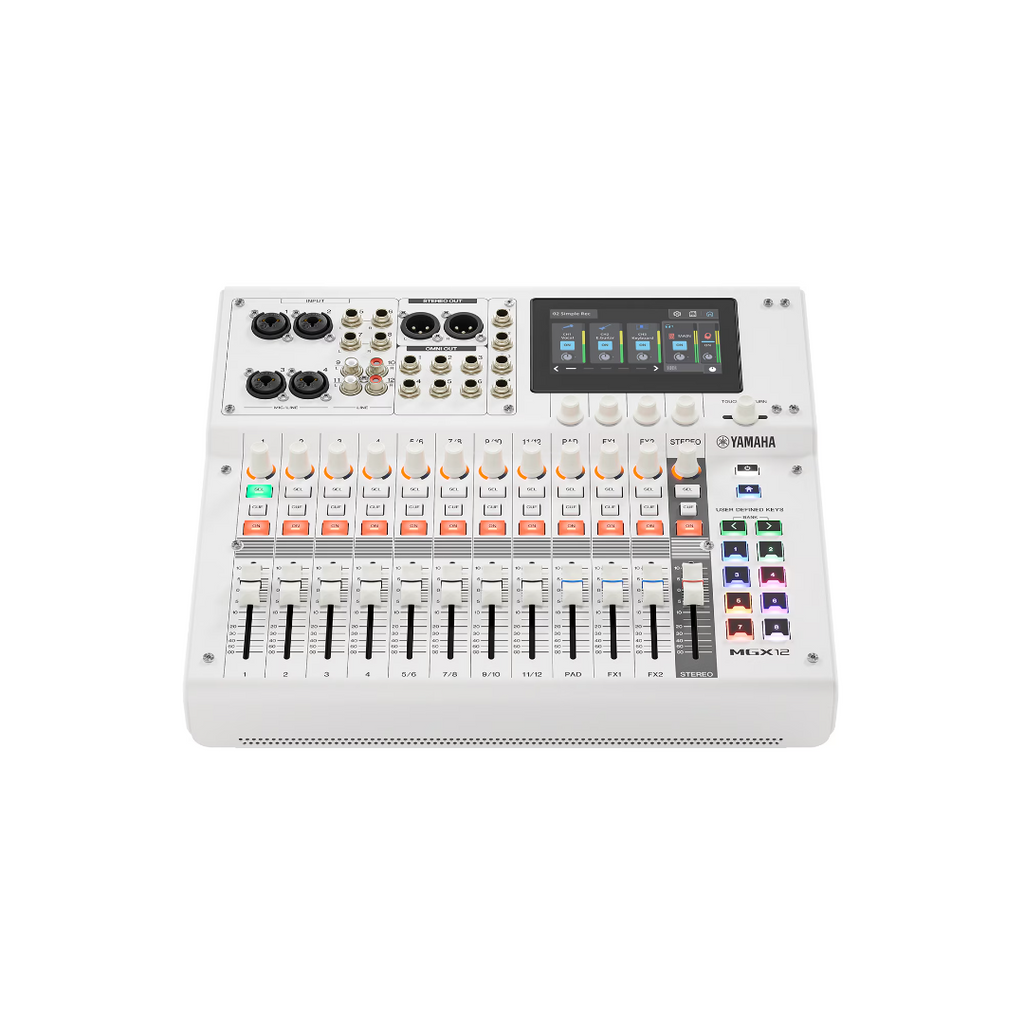 MGX12 W Yamaha Digitale Mengtafel (Wit)