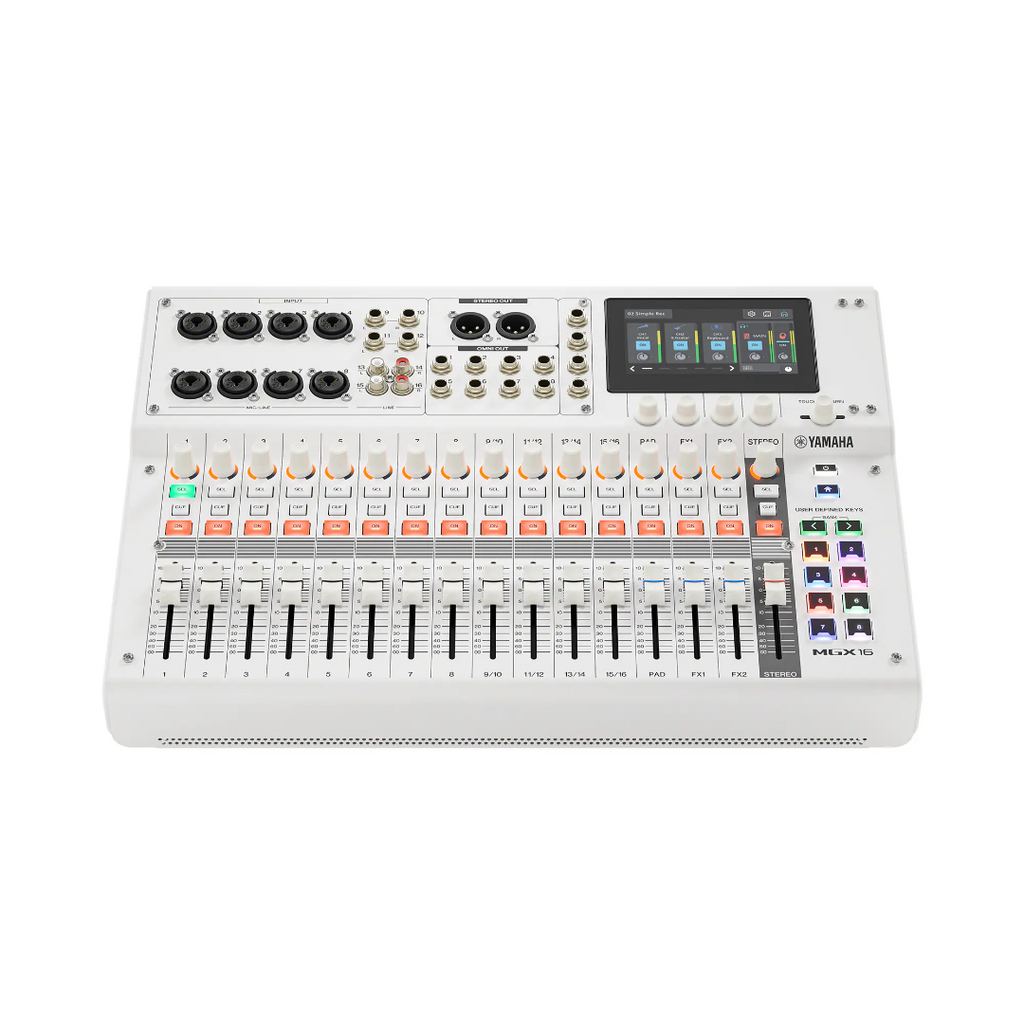 MGX16 W Yamaha Digitale Mengtafel (Wit)