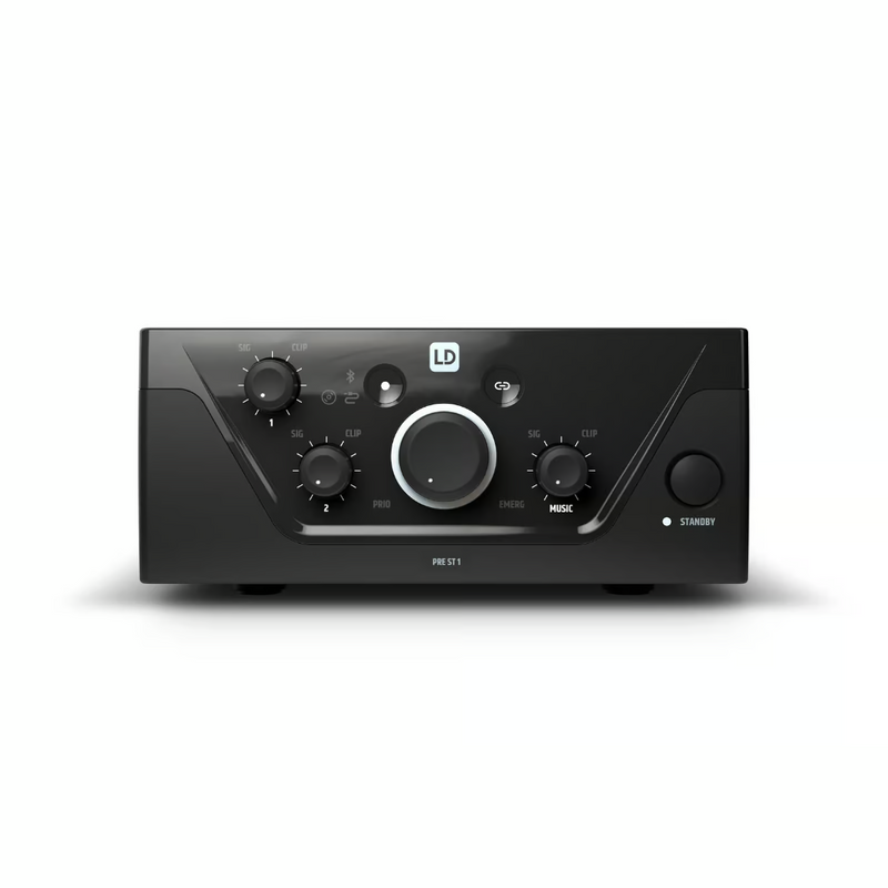 PRE ST1 LD Systems 4-Kanaals Stereomixer-voorversterker