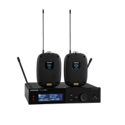 SLXD14D+ Shure Dual Draadloos Bodypack-systeem G65 (470-606MHz)